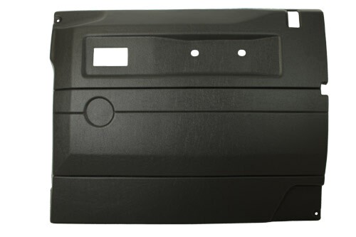TerraFirma Black RH Push Button Front Door Card with Electric Windows for Defender upto 2007