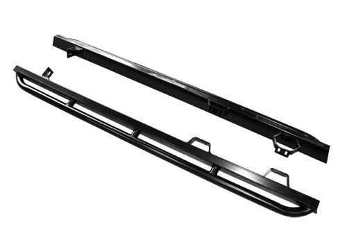 TerraFirma Rock Sliders with Tree Bars for Defender 110