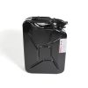 20L Black Jerry Can w/ Spout & Adapter - Image 3