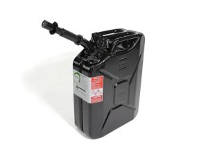 20L Black Jerry Can w/ Spout & Adapter - Image 4