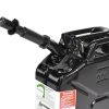 20L Black Jerry Can w/ Spout & Adapter - Image 5