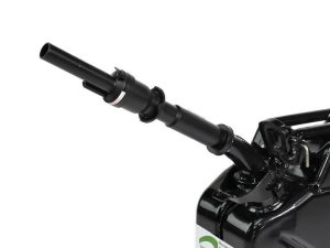 20L Black Jerry Can w/ Spout & Adapter - Image 7