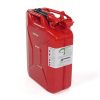 20L Red Jerry Can w/ Spout & Adapter