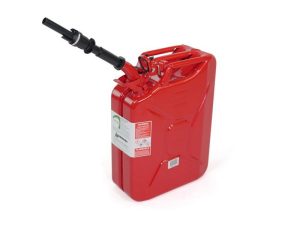 20L Red Jerry Can w/ Spout & Adapter - Image 5