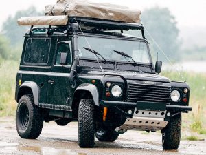 Front Runner Slimline II Roof Rack Kit / Tall for Defender 90 - Image 9