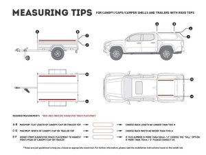 Front Runner Truck Canopy or Trailer with OEM Track Slimline II Rack Kit / Tall / 1255mm(W) X 752mm(L) - Image 6
