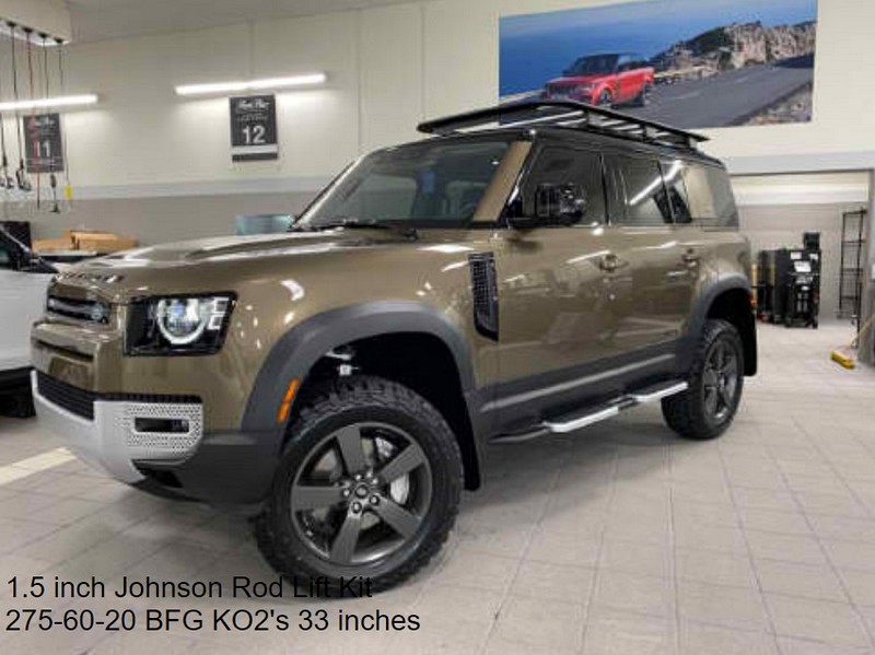 2020-on Land Rover Defender 1.5” Lift Kit by Johnson Rods - Image 4