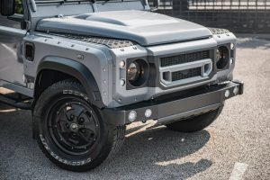 Project Kahn Rostyle Inspired RS-Forged Alloy Wheels - 9x20" 3D Texture Paint for Defender 90/110 - Image 4