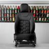 Project Kahn Comfort Leather Interior - Volcanic Black for 2020+ Defender 90