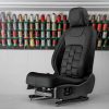 Project Kahn Comfort Leather Interior - Volcanic Black for 2020+ Defender 90 - Image 2
