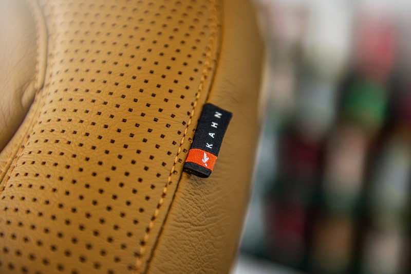 Project Kahn Comfort Leather Interior Volcanic Yellow - 3D Modular Design for 2020+ Defender 130 - Image 4