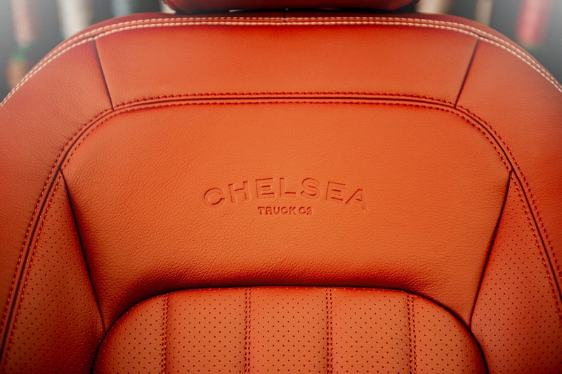 Project Kahn Comfort Leather Interior - Volcanic Orange for 2020+ Defender 110 - Image 7