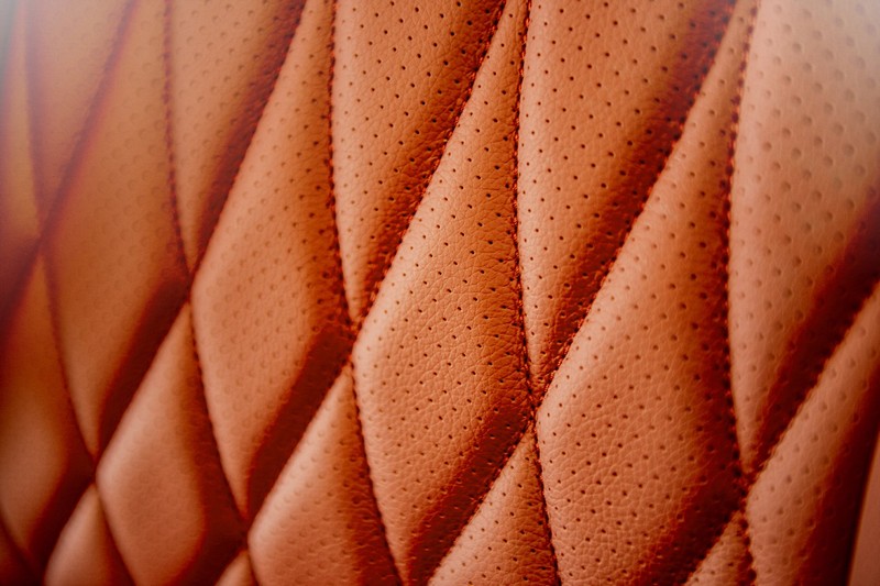 Project Kahn Comfort Leather Interior - Volcanic Orange for 2020+ Defender 110 - Image 8