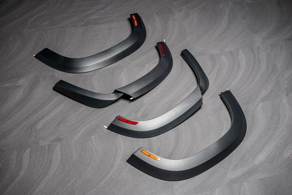 Project Kahn Front & Rear Wheel Arches with Lights for 2020+ Defender 110