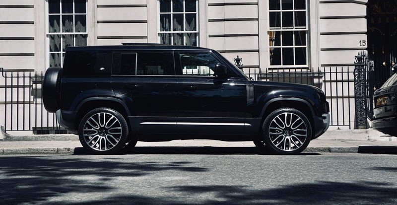 Project Kahn Pacecar - 9.5x23” Diamond Cut | Satin Black for 2020+ Defender 90/110/130 - Image 2