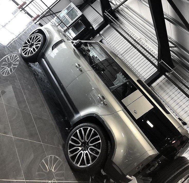 Project Kahn Pacecar - 9.5x23” Diamond Cut | Satin Black for 2020+ Defender 90/110/130 - Image 5