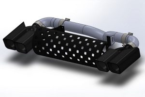 Project Kahn Quad Exhaust System for 2020+ Defender 110 2.0 Petrol - Image 6