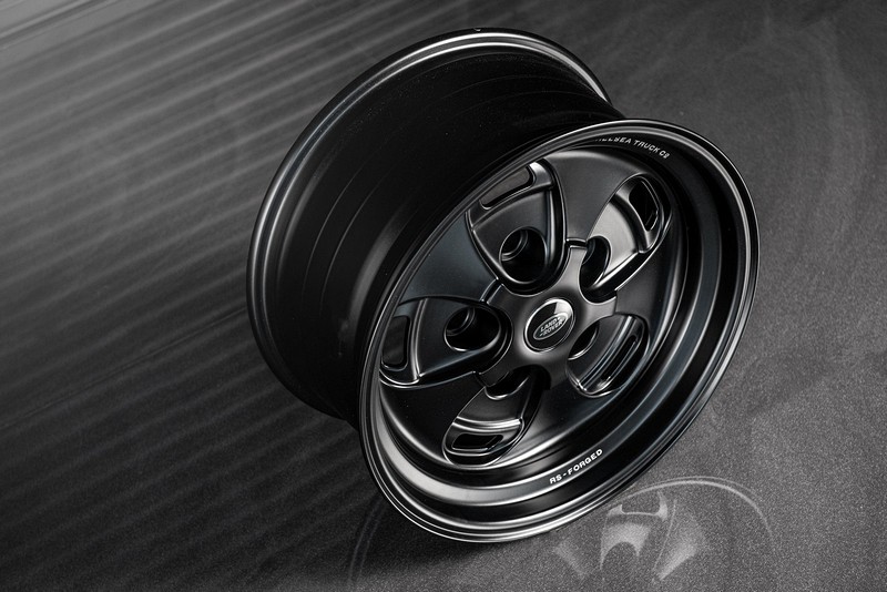 Project Kahn Rostyle Inspired RS-Forged Alloy Wheels - 9x18" RS-Forged Matt Black for Defender 90/110 - Image 23