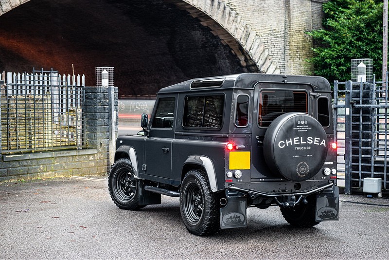 Project Kahn Rostyle Inspired RS-Forged Alloy Wheels - 9x18" RS-Forged Matt Black for Defender 90/110 - Image 12