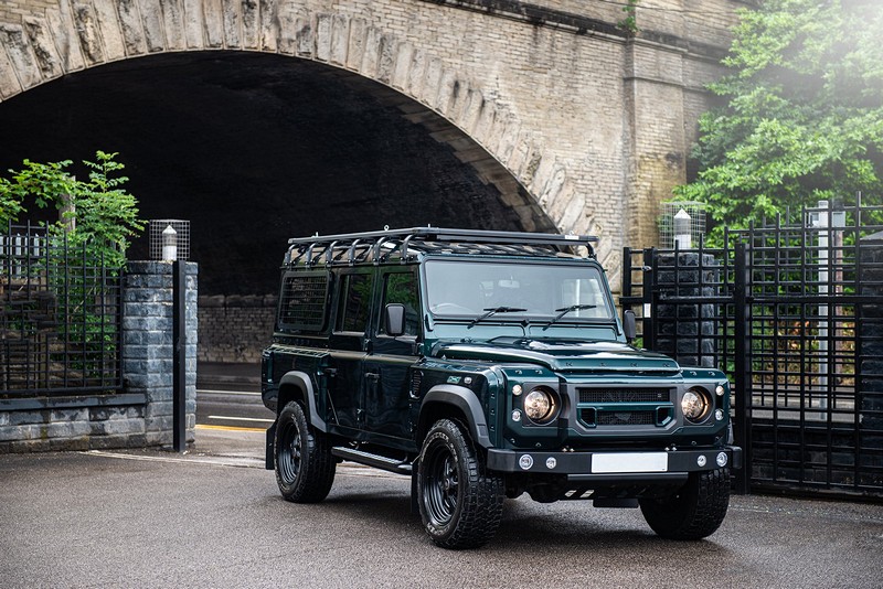 Project Kahn Rostyle Inspired RS-Forged Alloy Wheels - 9x18" RS-Forged Matt Black for Defender 90/110 - Image 8