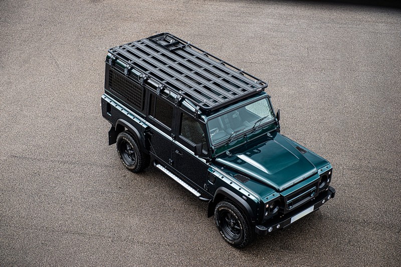 Project Kahn Rostyle Inspired RS-Forged Alloy Wheels - 9x18" RS-Forged Matt Black for Defender 90/110 - Image 7