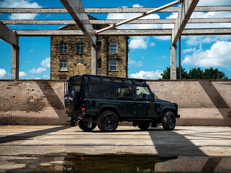 Project Kahn Rostyle Inspired RS-Forged Alloy Wheels - 9x18" RS-Forged Matt Black for Defender 90/110 - Image 6