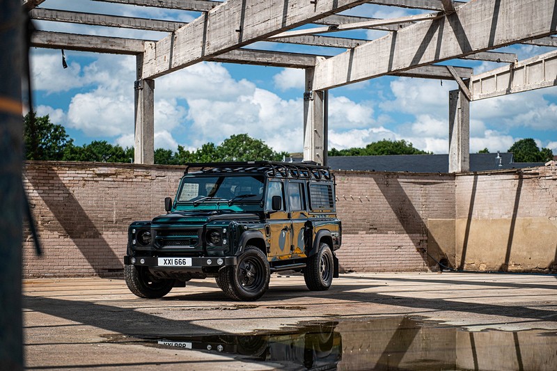Project Kahn Rostyle Inspired RS-Forged Alloy Wheels - 9x18" RS-Forged Matt Black for Defender 90/110 - Image 4