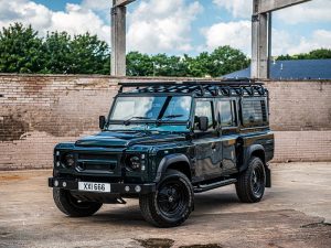 Project Kahn Rostyle Inspired RS-Forged Alloy Wheels - 9x18" RS-Forged Matt Black for Defender 90/110 - Image 3