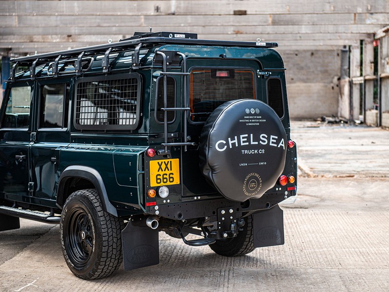 Project Kahn Rostyle Inspired RS-Forged Alloy Wheels - 9x18" RS-Forged Matt Black for Defender 90/110 - Image 2