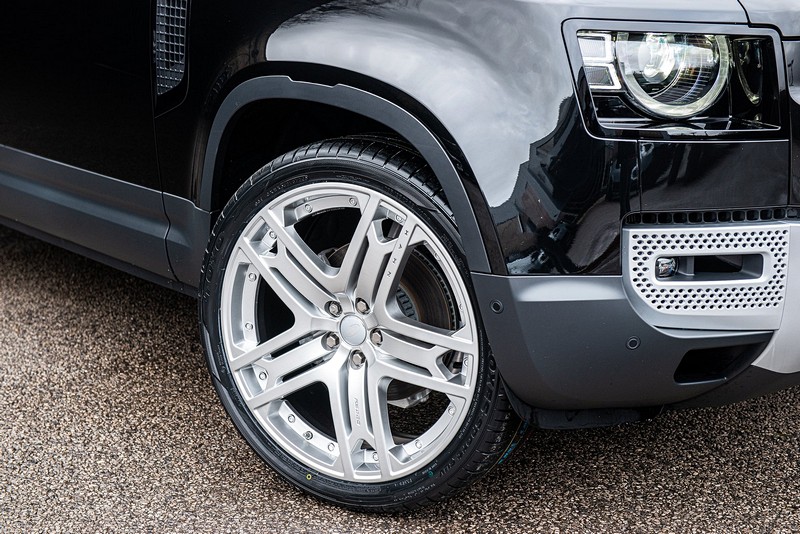 Project Kahn RS600 Light Alloy Wheels - 9.5x23" Hyper Silver for 2020+ Defender 90/110/130 - Image 13