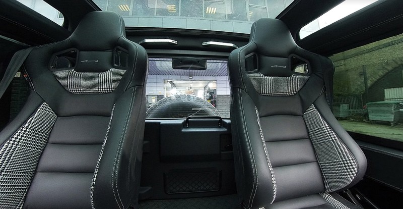 Project Kahn 4 Seats Sport Leather Interior 360° Tour for Defender 90 - Image 2