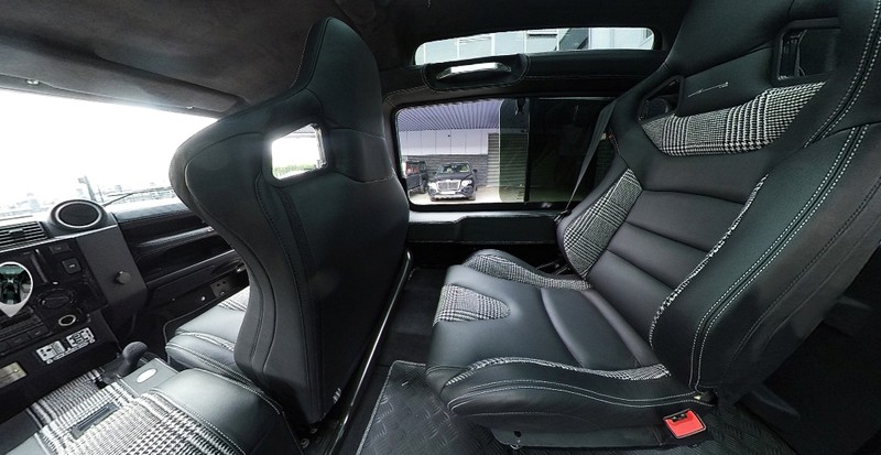 Project Kahn 4 Seats Sport Leather Interior 360° Tour for Defender 90 - Image 7