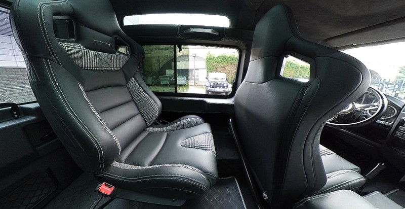Project Kahn 4 Seats Sport Leather Interior 360° Tour for Defender 90 - Image 6