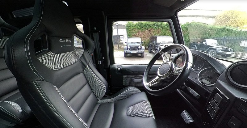 Project Kahn 4 Seats Sport Leather Interior 360° Tour for Defender 90 - Image 4