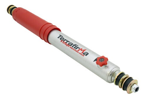 TerraFirma 4 Stage Adjustable Shock STD Front for Defender 90/110/130 83-06