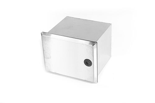 TerraFirma Stainless Steel LH Rear Wheel Arch Side Locker 110 07