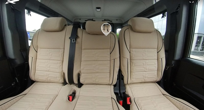 Project Kahn Sport Leather Interior 360° Tour for Defender 110
