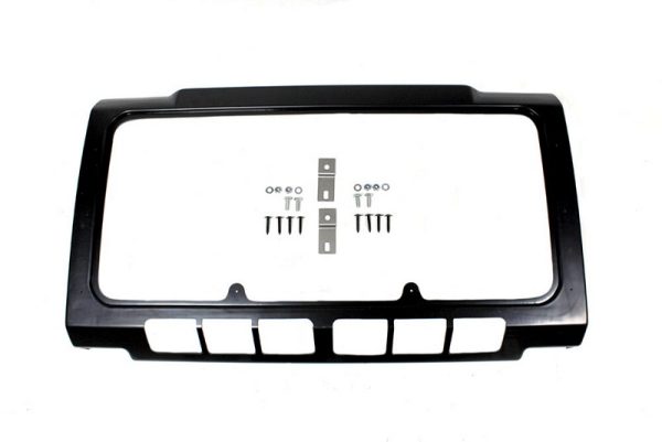 TerraFirma Air Con Front Grill Surround Black Gloss Defender Complete Kit