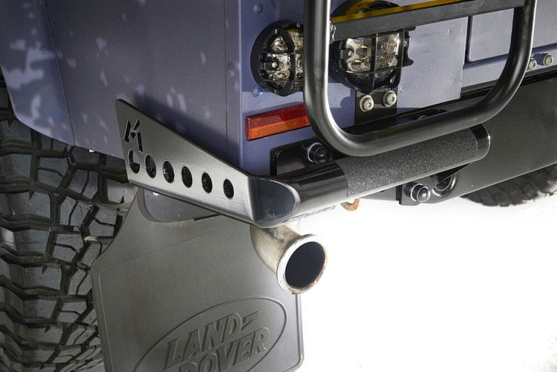 TerraFirma H/D Rear Bumper Corners - Def 110 with Spare Wheel Carrier - Image 2