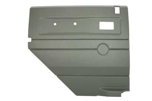 TerraFirma LGrey LH Push Button Rear Door Card with Electric Windows Def upto 2007