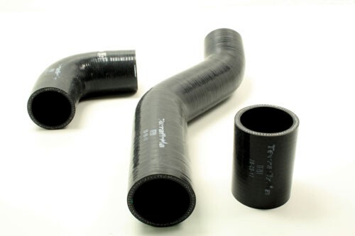 TerraFirma Black Silicone Intercooler Hose Kit for DEF/D1/RRC 300tdi