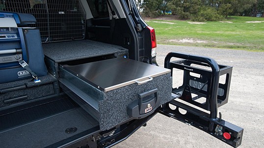 ARB Roller Drawer Table Stainless Steel 304SS Suits RD1045 Drawers for 2020+ Defender 90/110/130 - Image 2