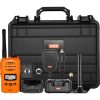Blaze Orange Handheld Radio & Car Kit