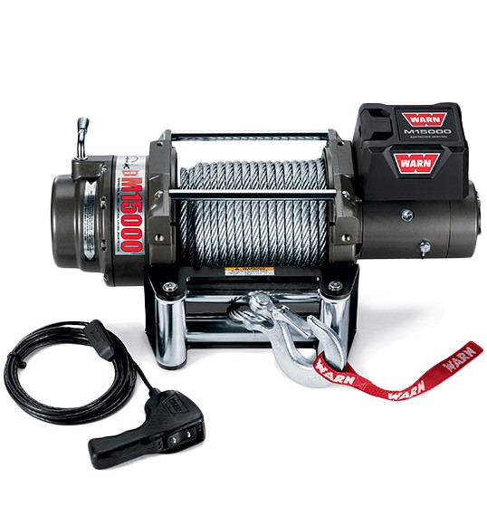 Warn Classic Winches M15000 for 2020+ Defender 90/110/130