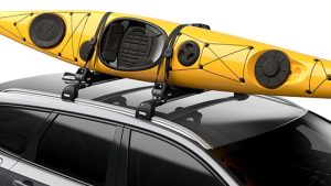 Thule Hull-A-Port Aero Kayak Rack for 2020+ Defender 90/110/130 - Image 2