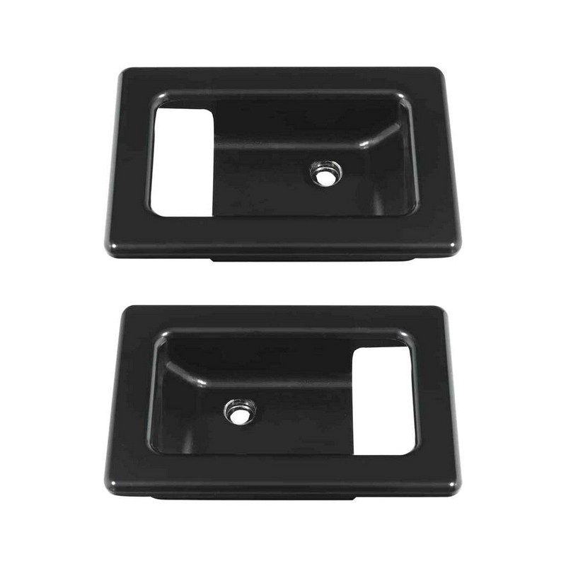 Billet Aluminum Interior Door Lever Surround Set for Defender 90/110