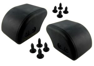 DRL Bumper End Caps and Clips for Land Rover Defender