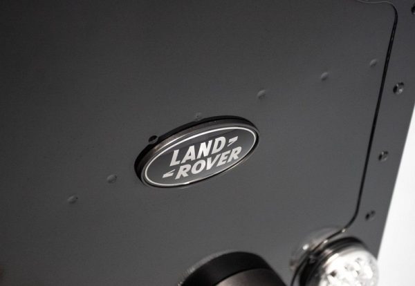 Genuine LR 'Land Rover' Black Badge (with Plinth) for Land Rover Defender