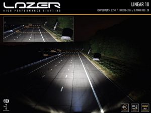 Lazer Linear 18 LED Light Bar for Defender 90/110/130 - Image 5