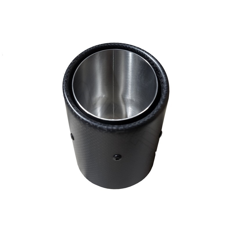 MANHART Carbon Tailpipes 4x100 mm / 4x90 mm for 2020-on Defender - Image 3